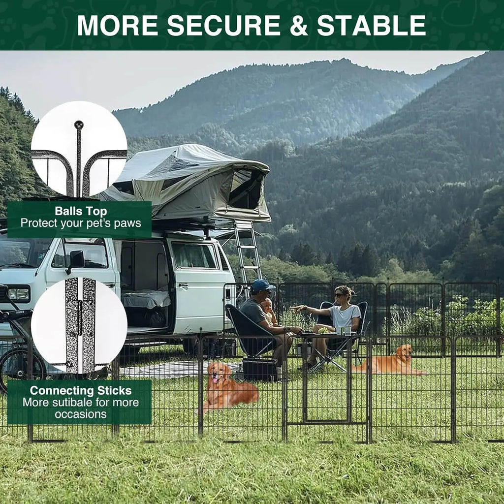 16 Panel Outdoor Dog Playpen