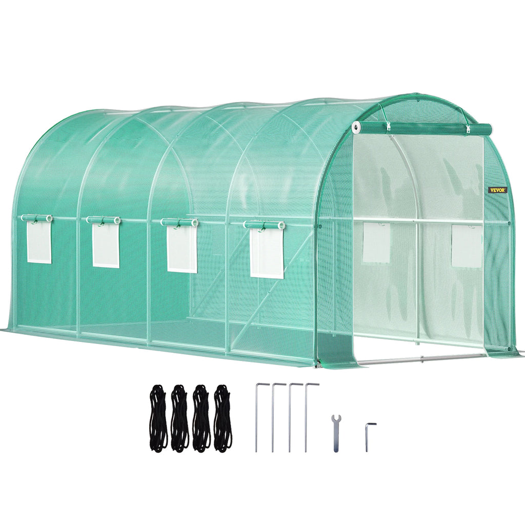 Galvanized Walk-in Tunnel Greenhouse