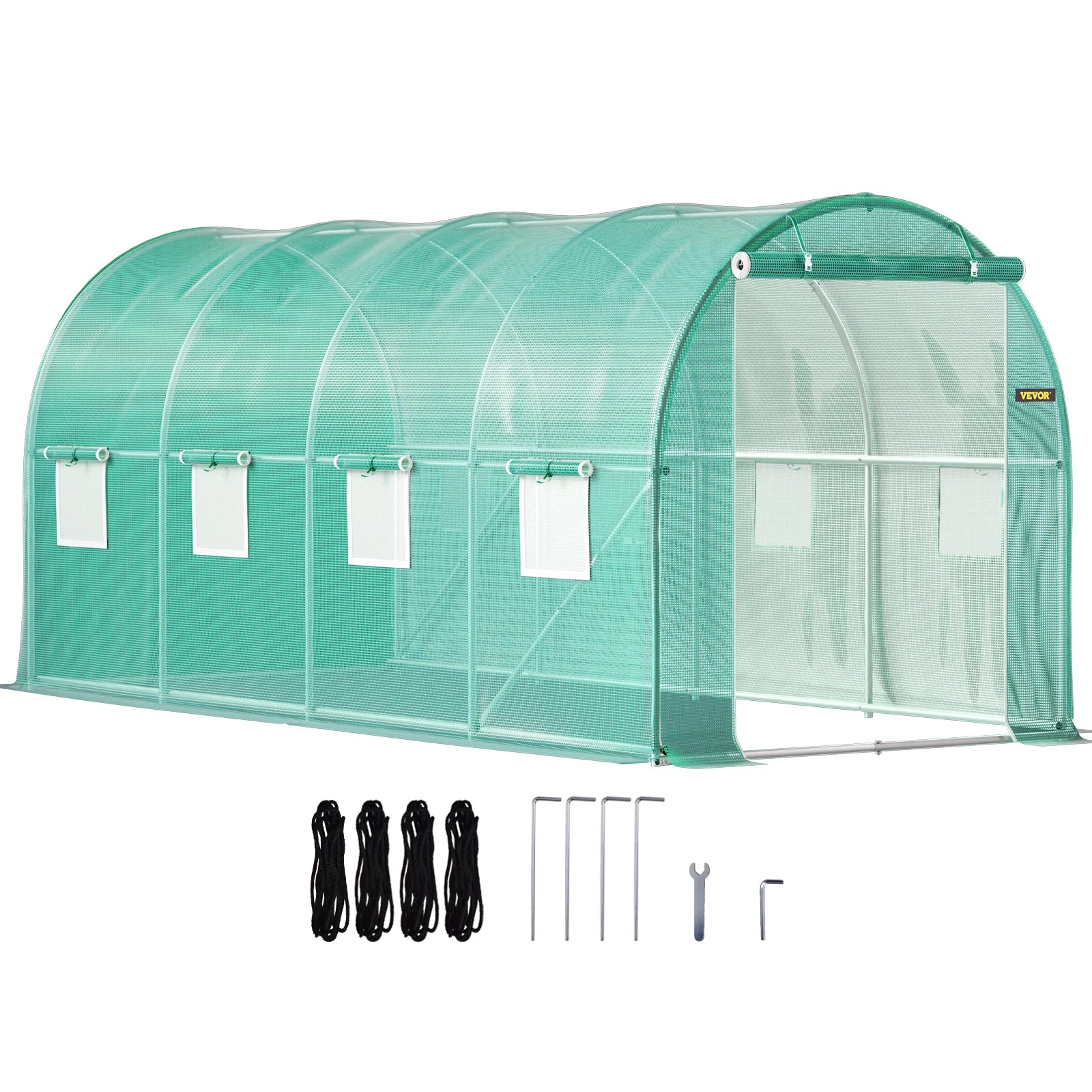 Galvanized Walk-in Tunnel Greenhouse