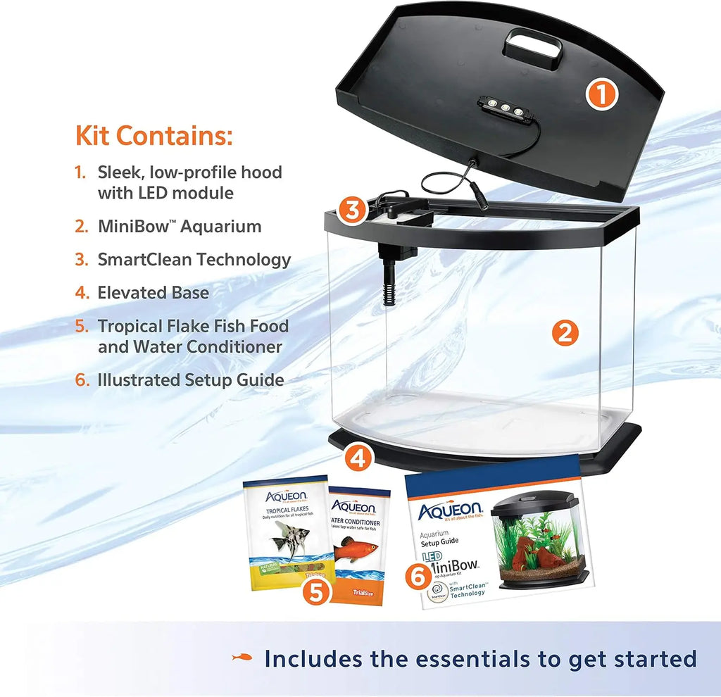5 Gallon LED Mini Aquarium