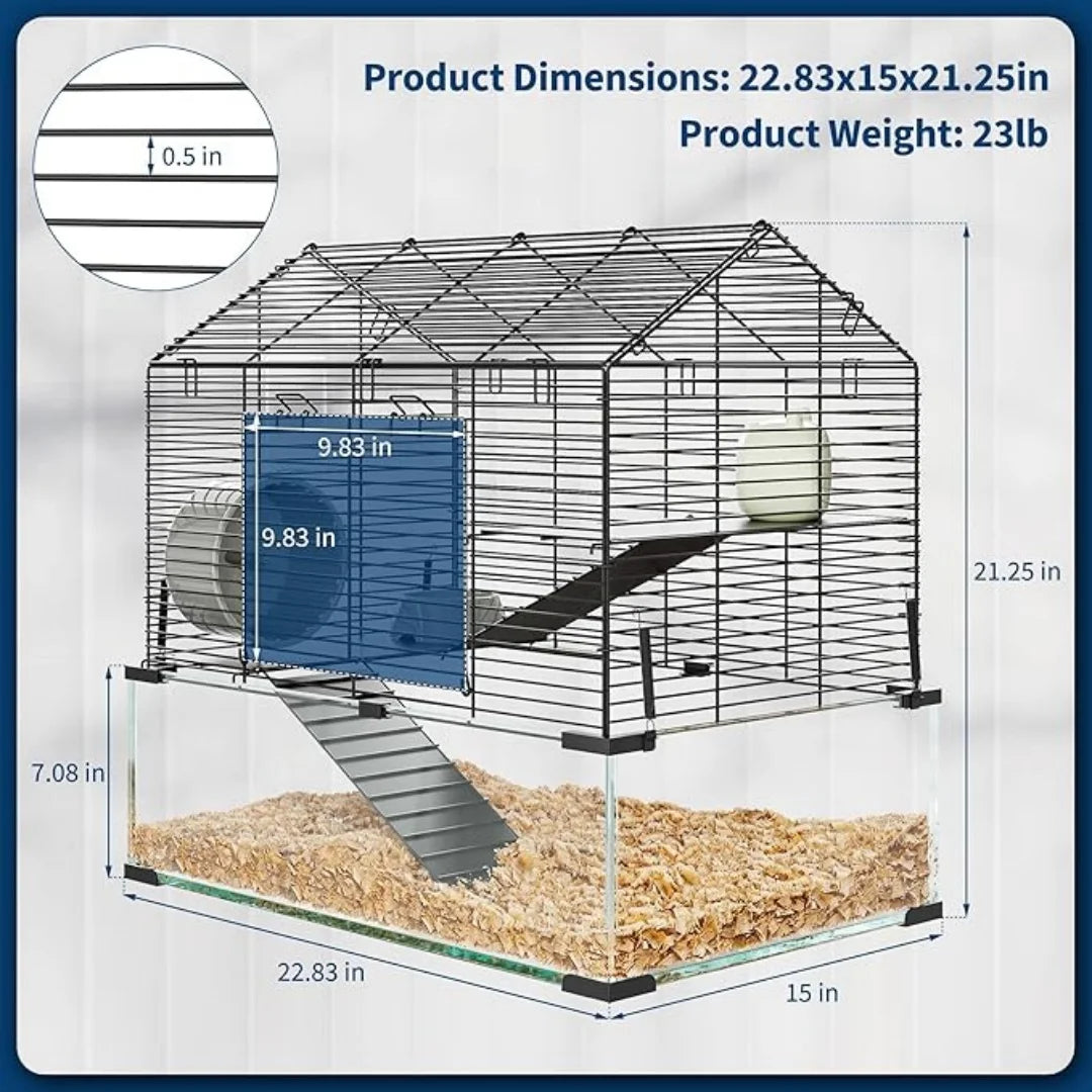 3 Tier Hamster Enclosure