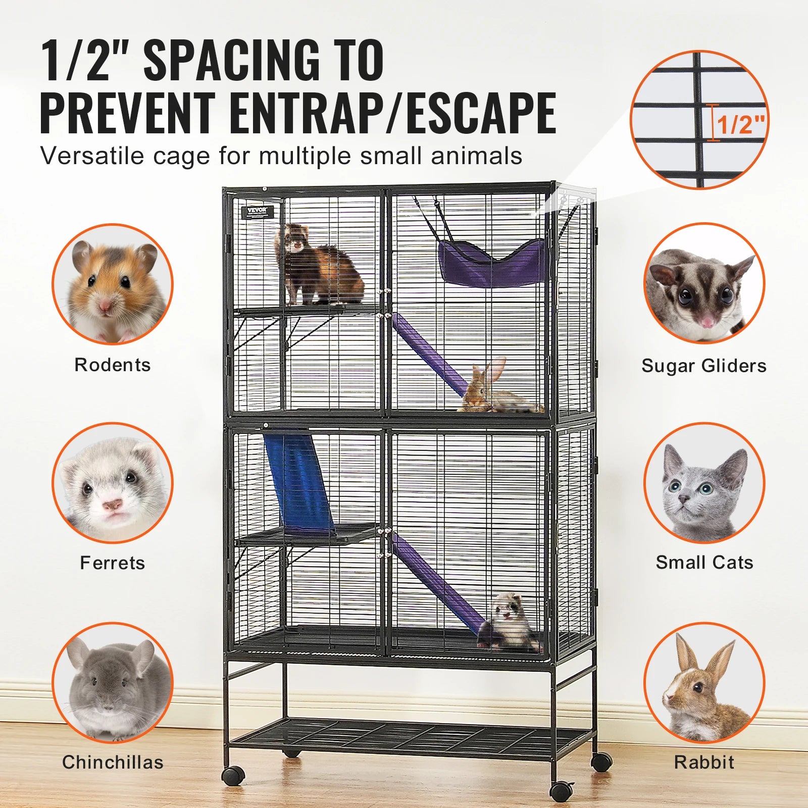 4-Tier Critter Cage