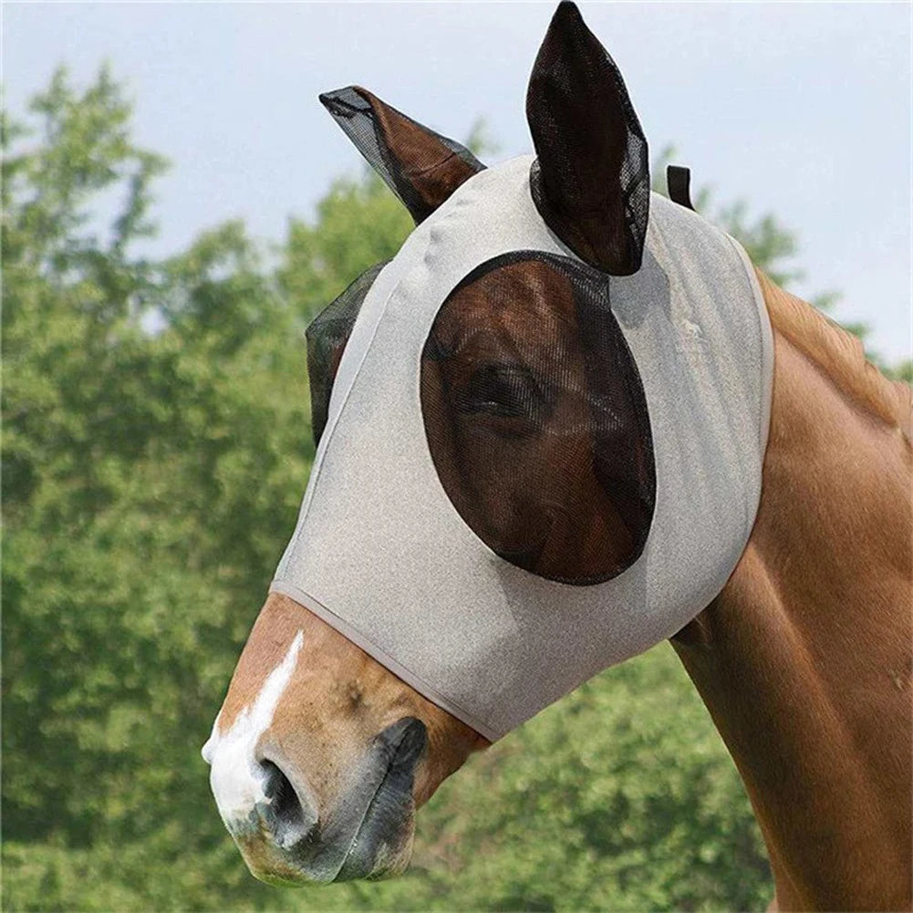 Anti Fly Mesh Mask With Ear Protection