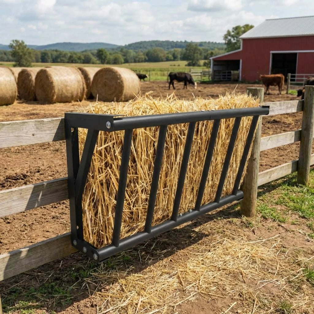 Wall Mount Hay Feeder Rack