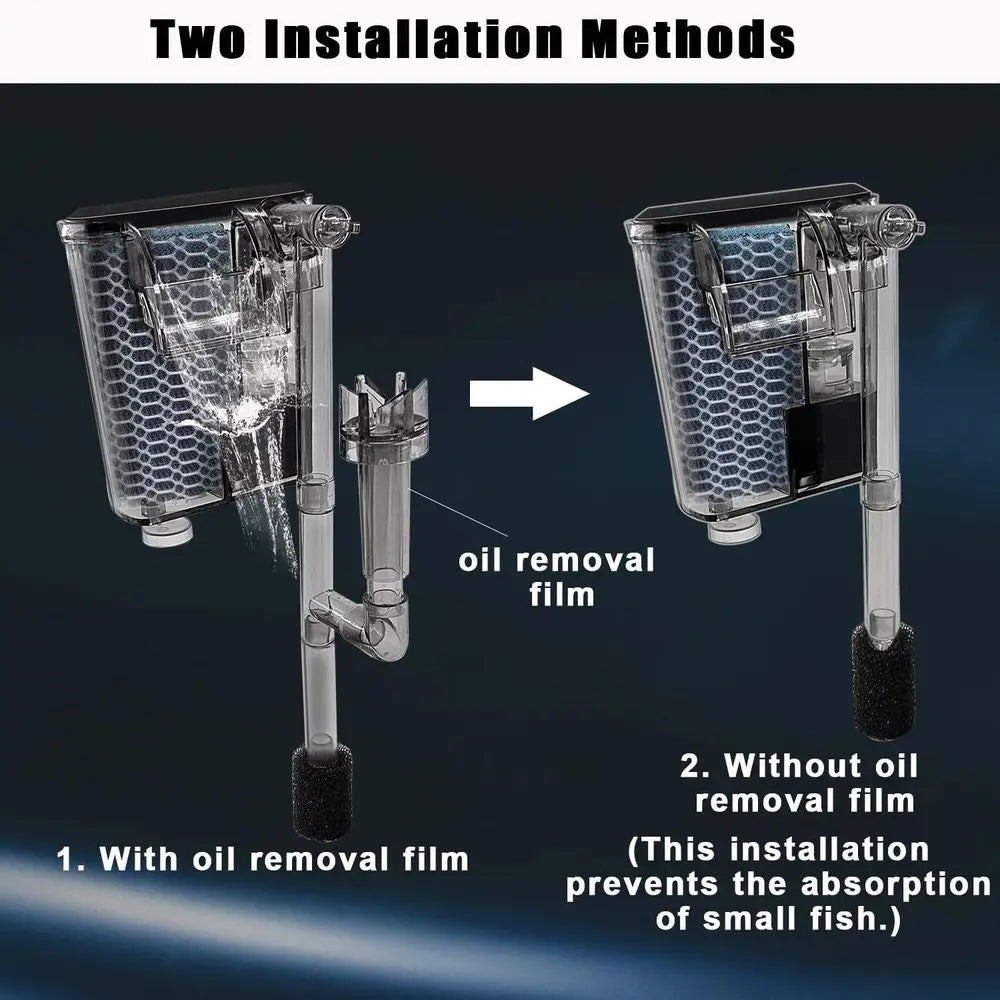 1.5 Gallon Betta Fish Tank with LED Light