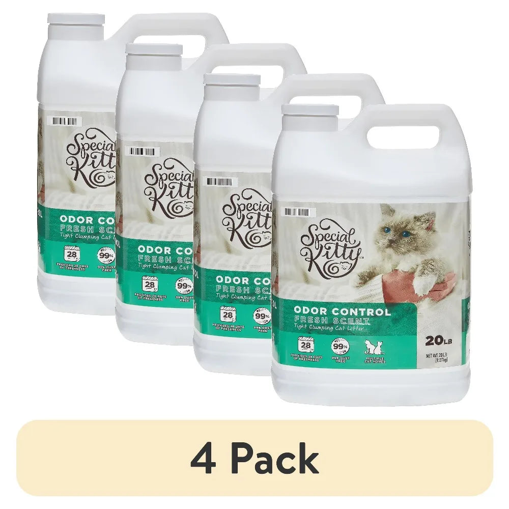 4-Pack Special Kitty Clumping Clay