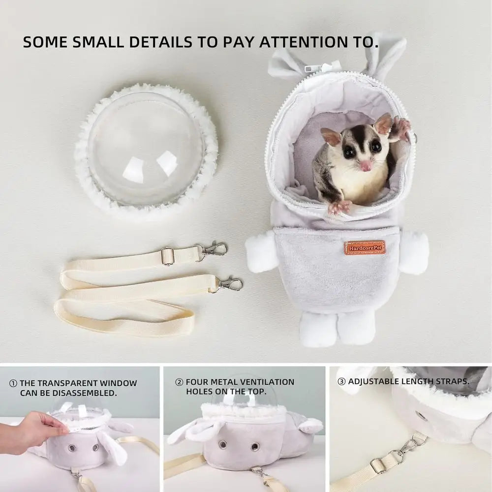 Cute Rabbit Shape Small Animal Carrier