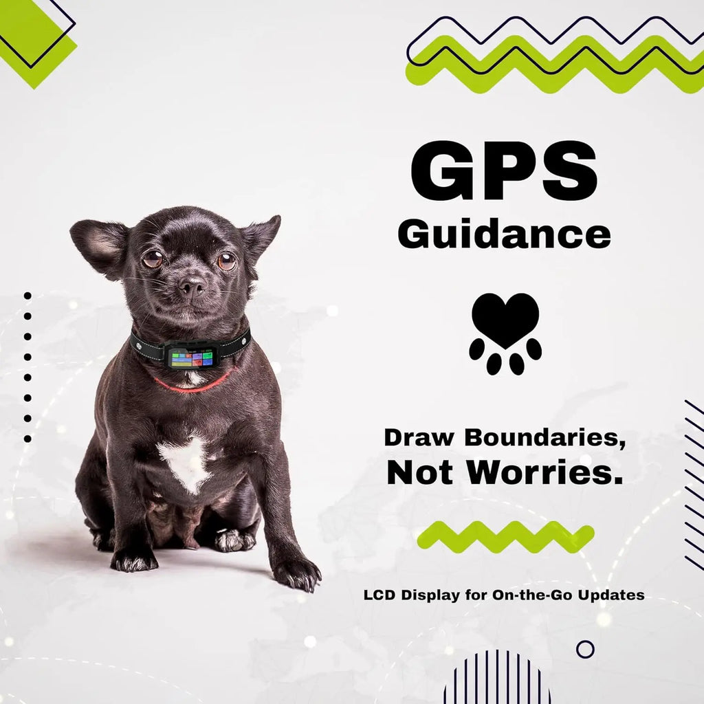 Customizable GPS Dog Collar Fence