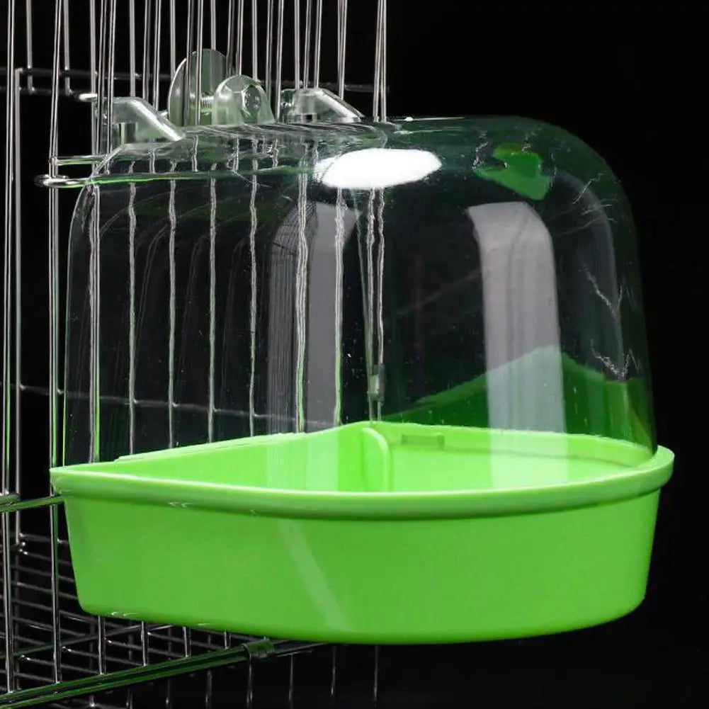 Clear Hanging Bird Bath
