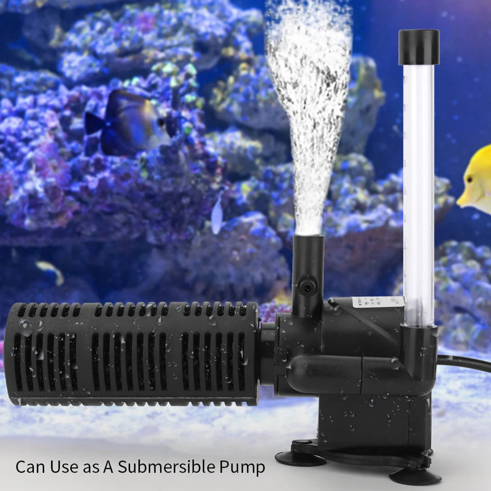 3 in 1 Mini Aquarium Silent Filter
