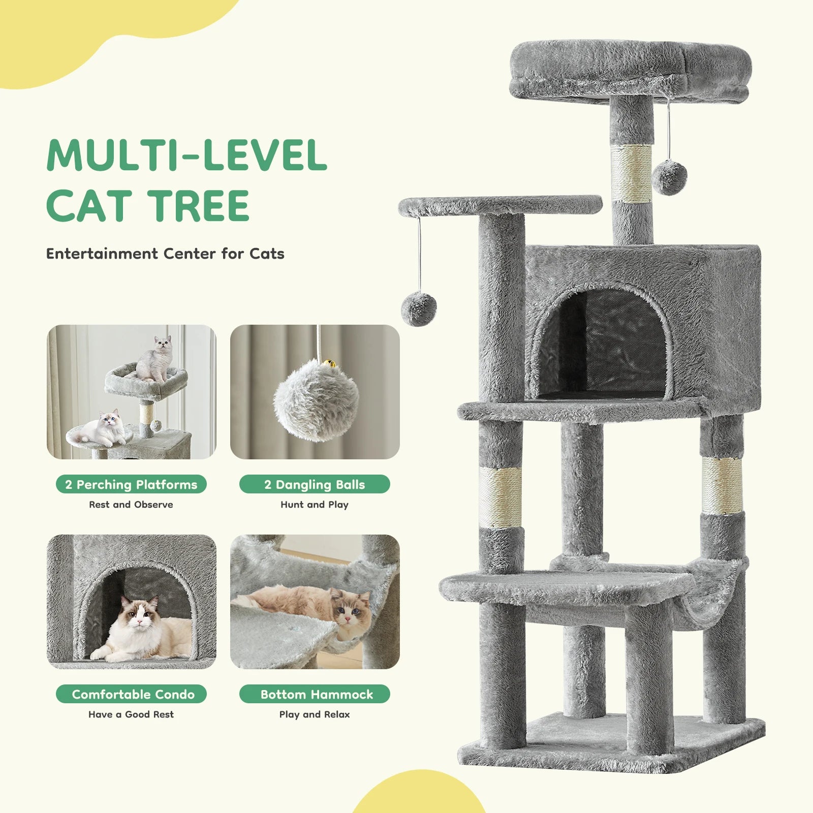 44In Multi-Cat Climbing Tower