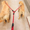 Adjustable Double Dog Leash with EVA Foam Handle