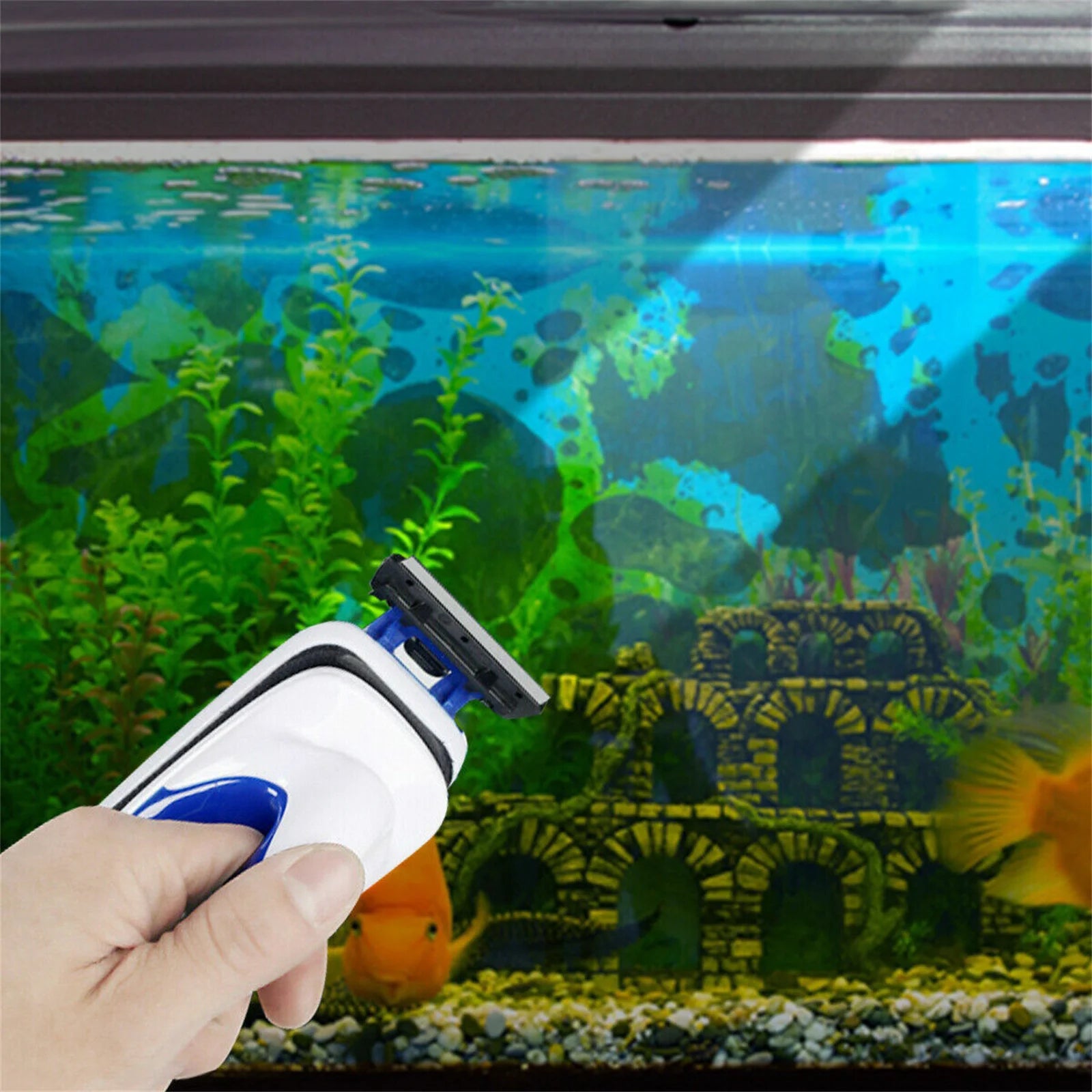 Magnetic Glass Fish Tank Brush