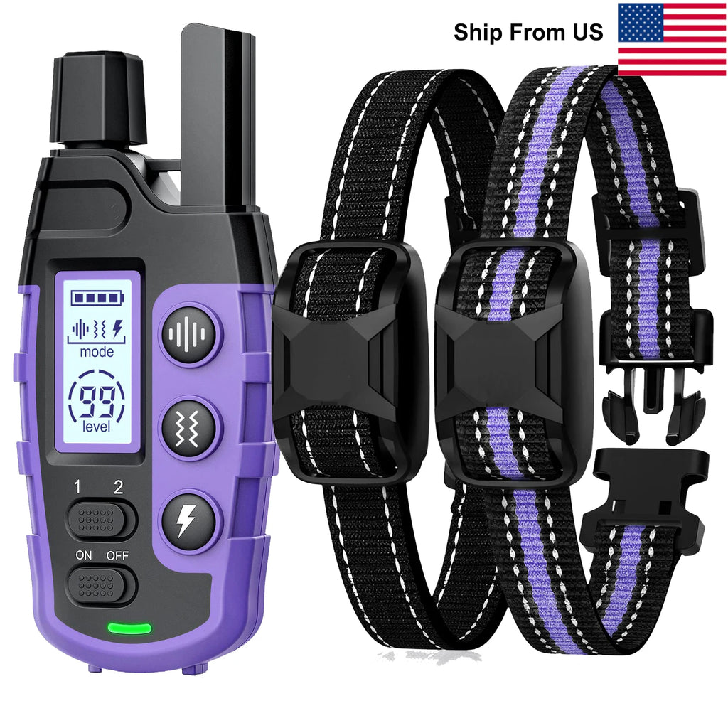 Waterproof  Dog Training Collar With Remote