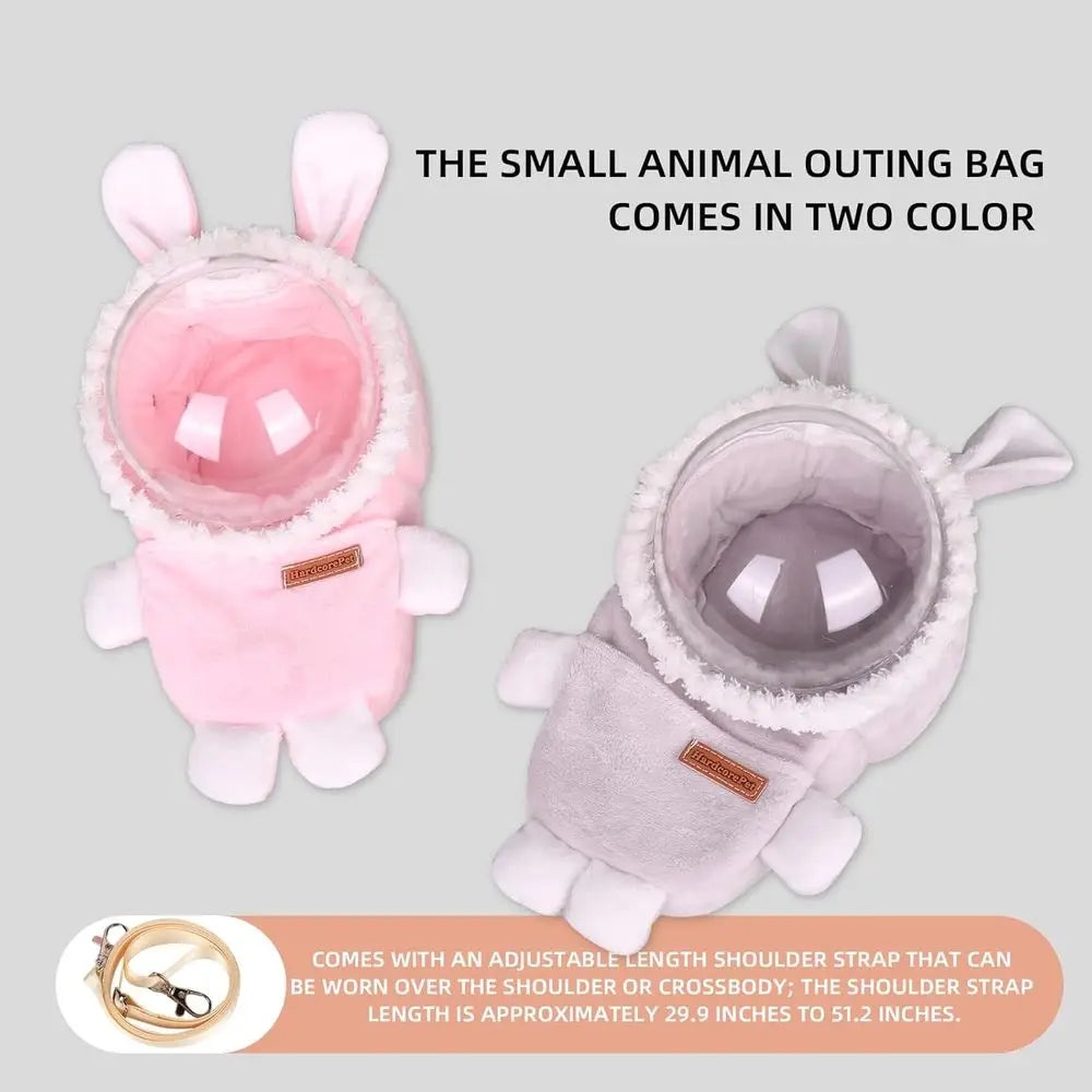 Cute Rabbit Shape Small Animal Carrier