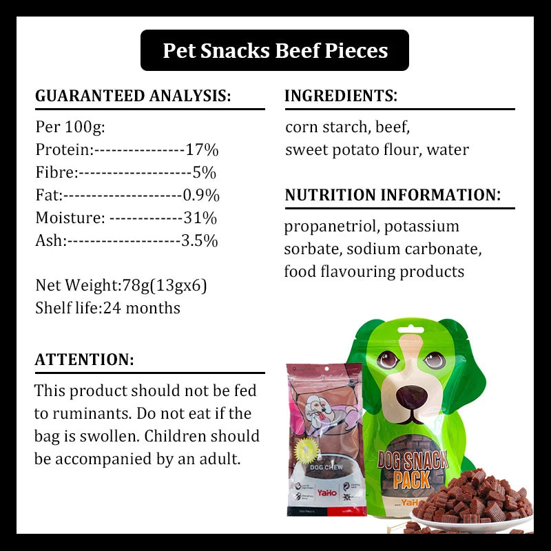 Beef  Snacks for Dogs
