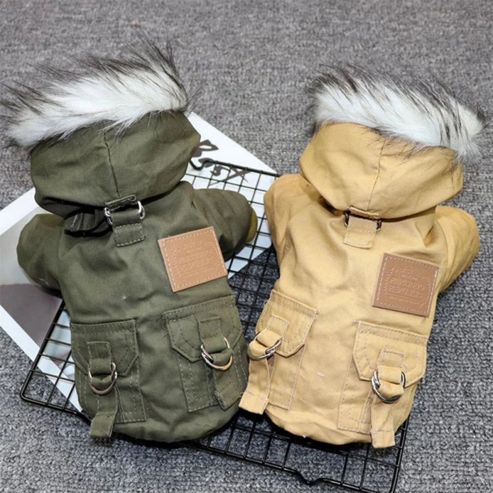 Dogs Winter Heavy Hiking Coat
