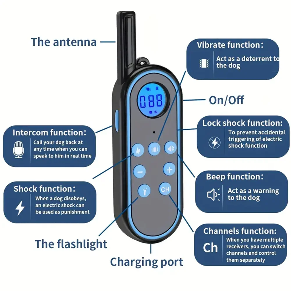 Dog Training Collar with Remote