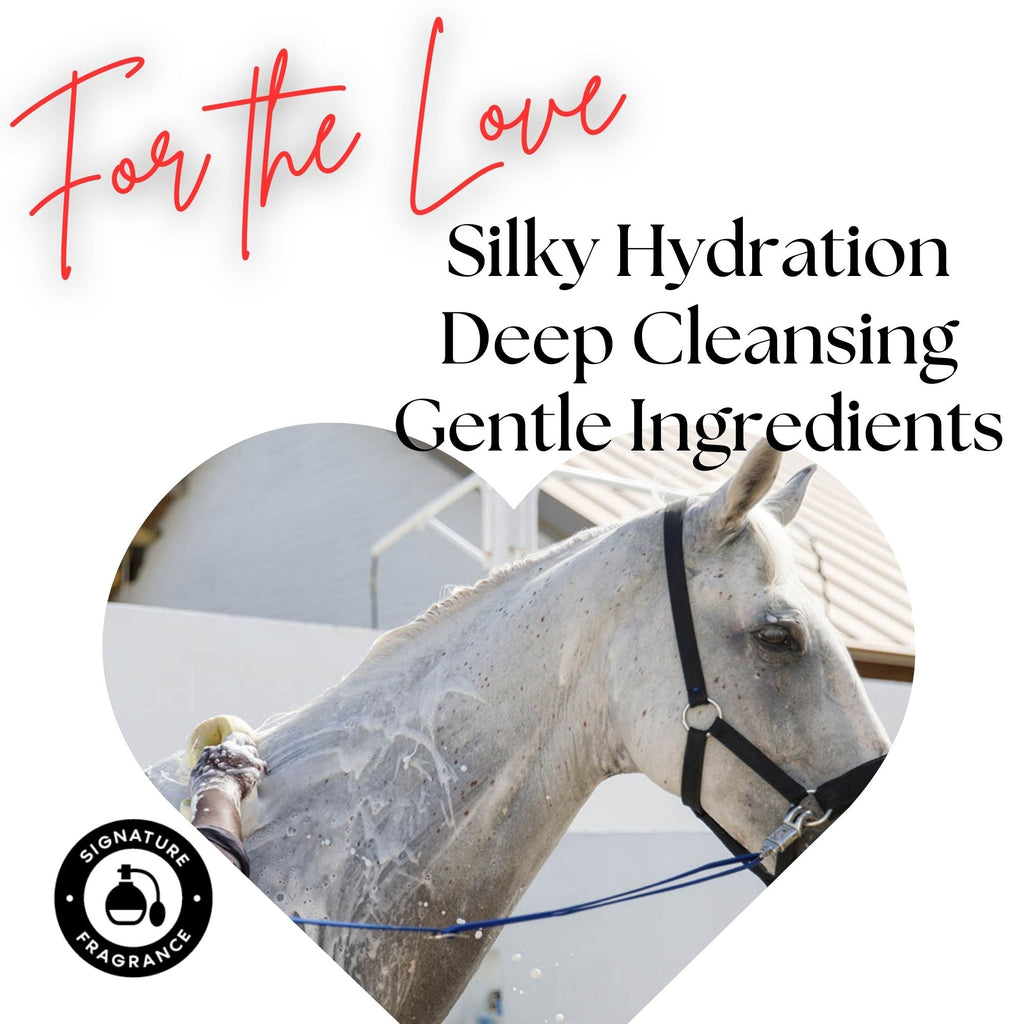 Silk-Stride Equine Shampoo; Frosted Lavender, 32oz