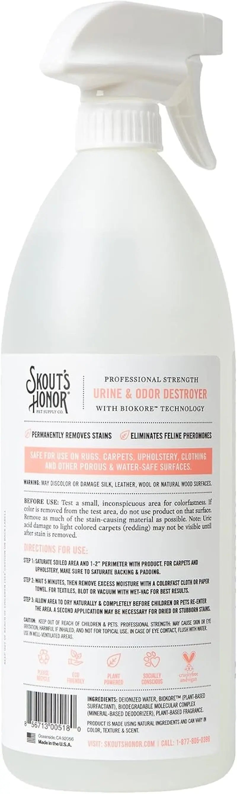 Pro Strength Cat Urine & Odor Destroyer