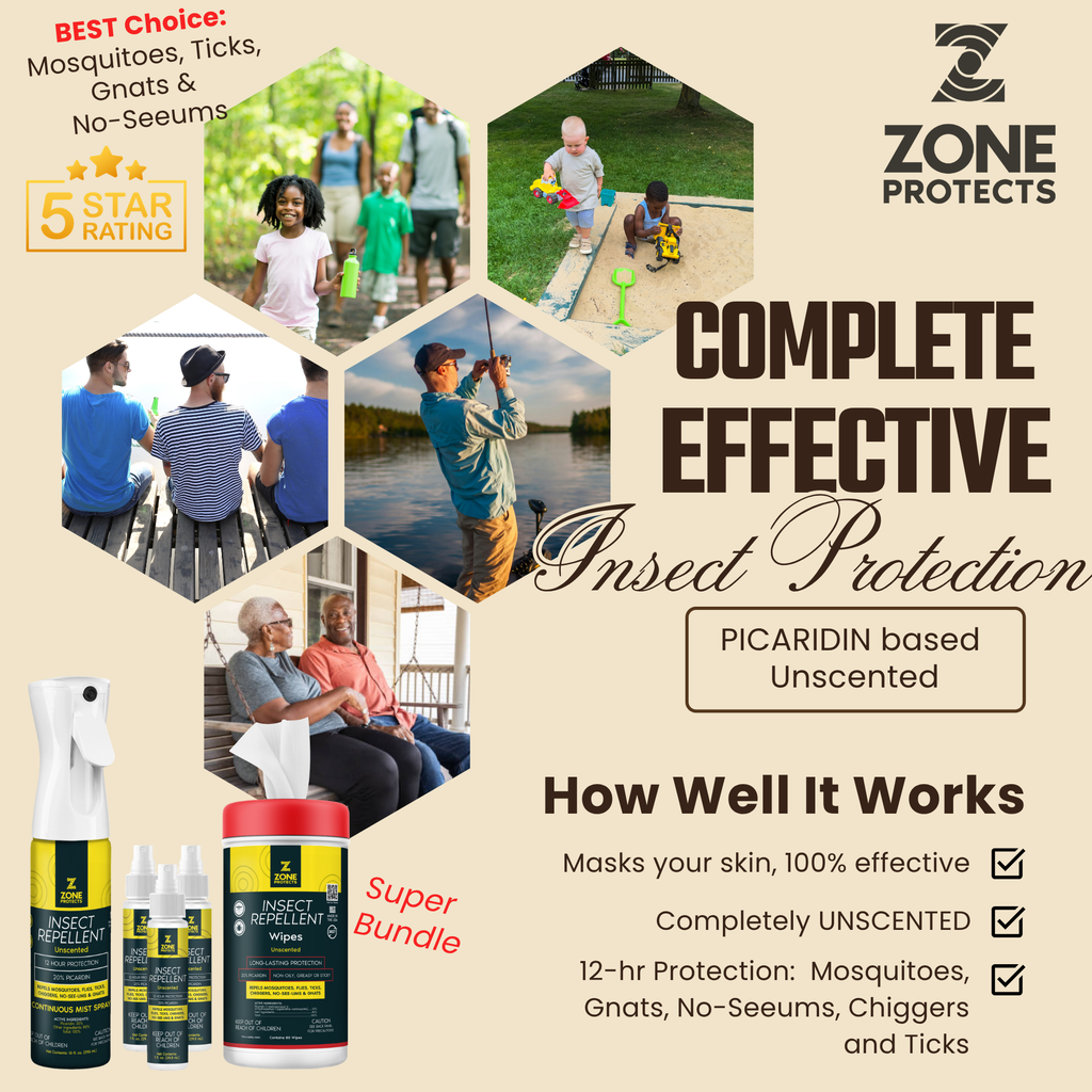 Unscented Picaridin Super Bundle Insect Repellent