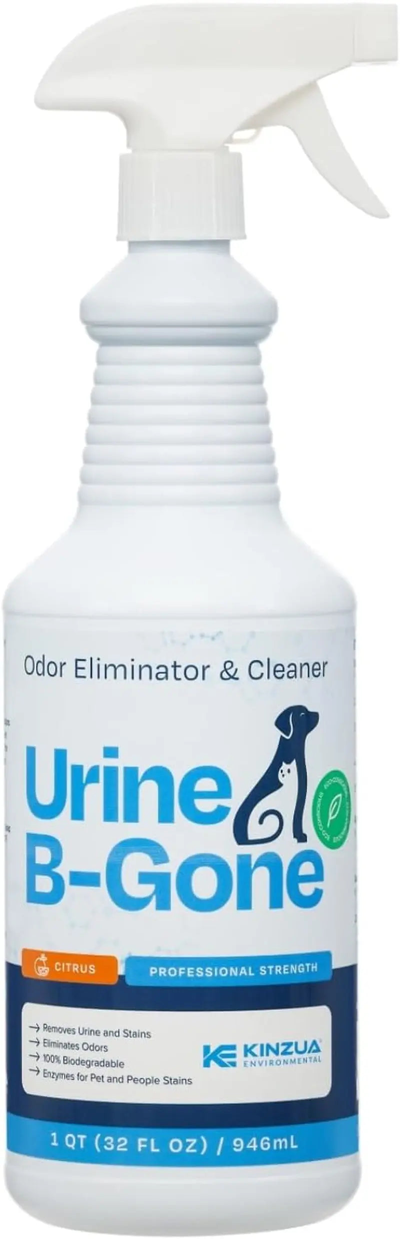Urine B-Gone Enzyme Pet Odor Eliminator & Stain Remover