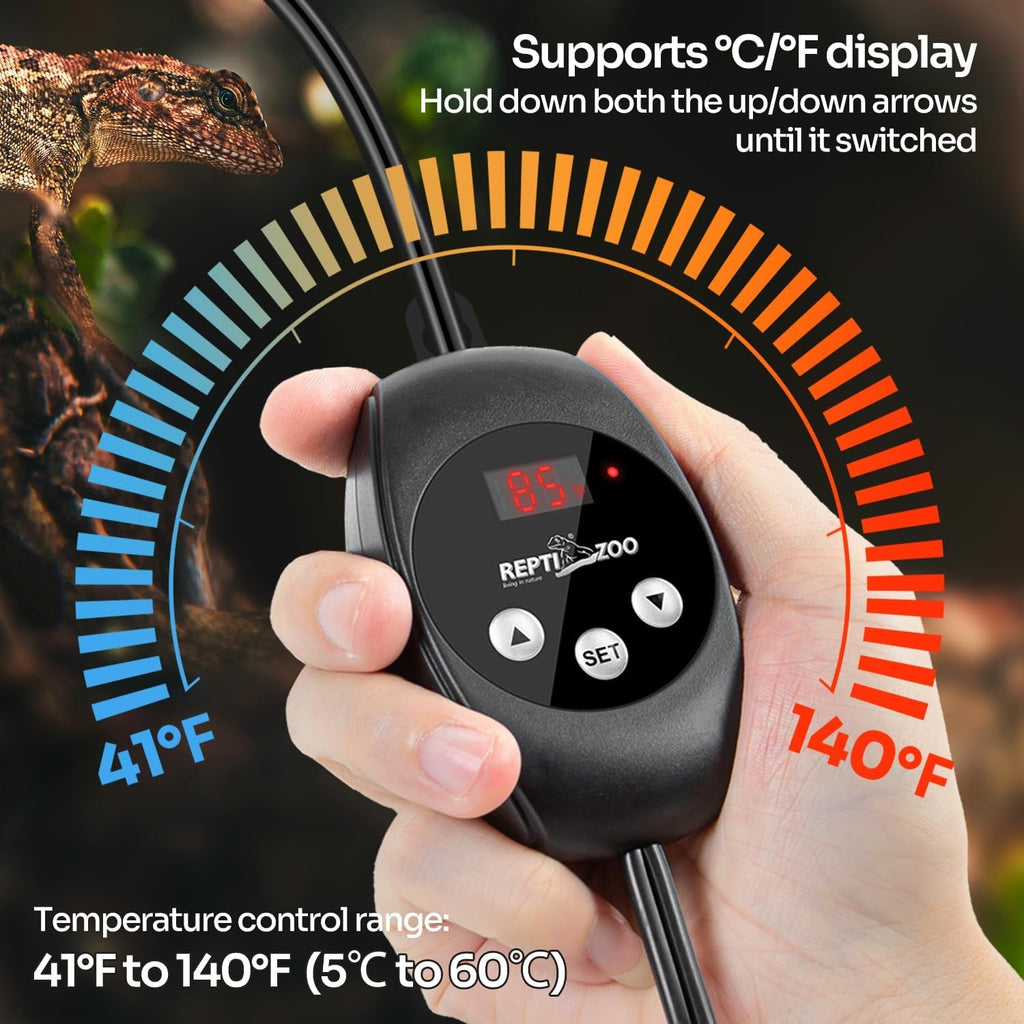 Reptile Thermostat PID Dimming Controller
