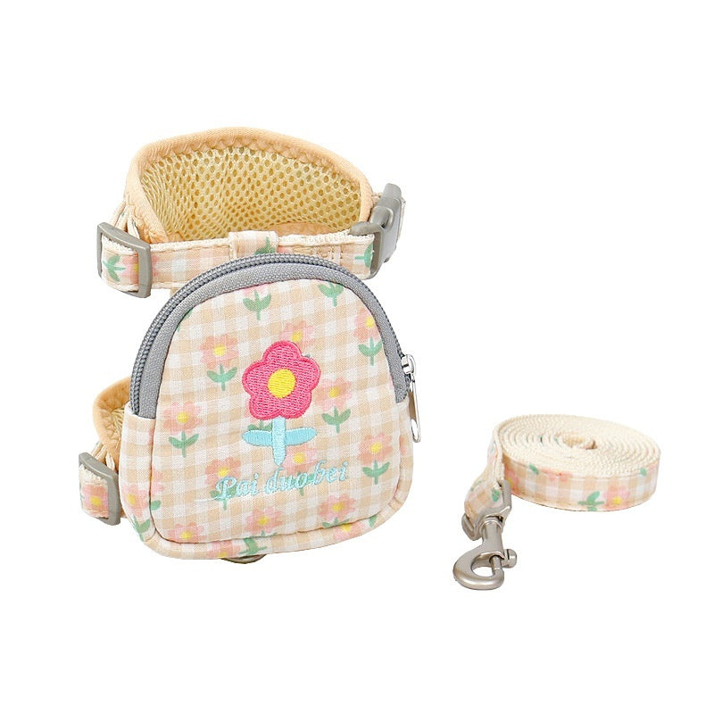 Small Dog  Leash & Harness