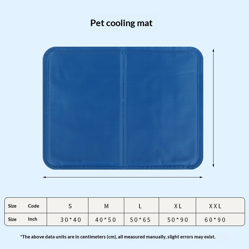 Gel-sponge Cooling Mat For Dogs