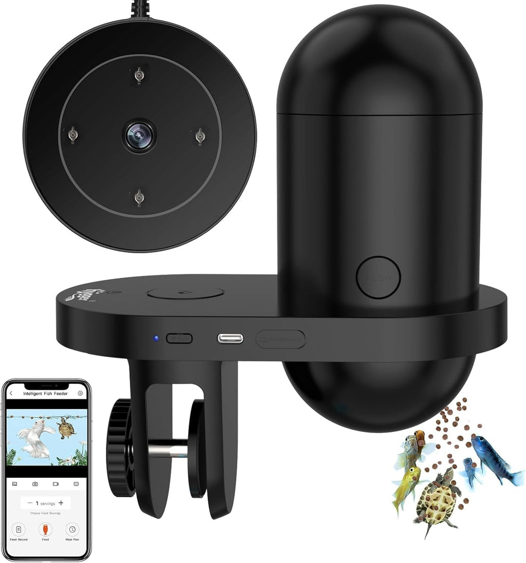 Automatic Fish Feeder with Camera