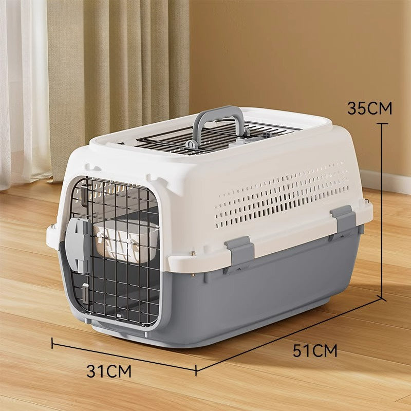 Airline Approved Travel Crate for Small Dogs / Cats