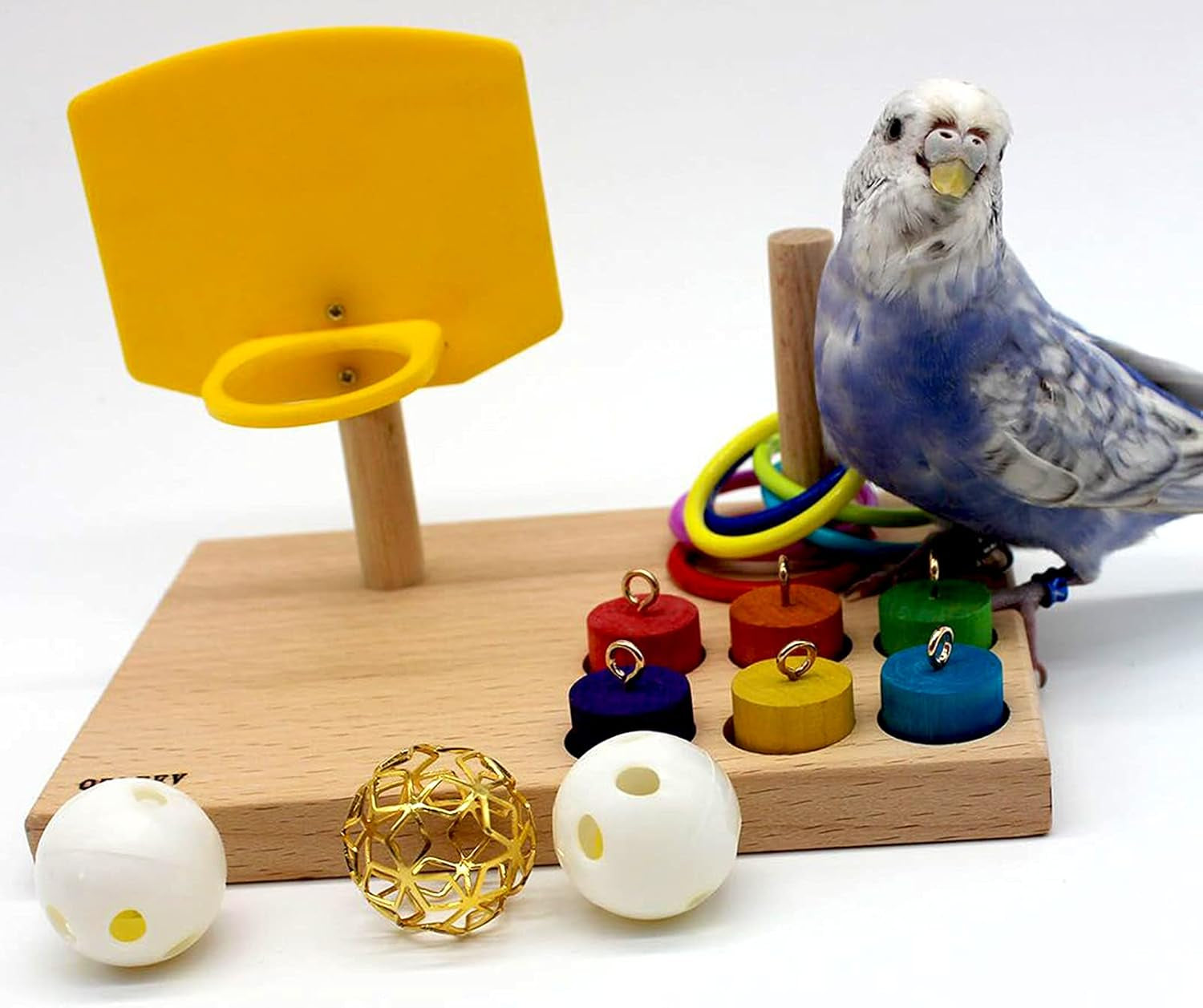 Bird Toys for Budgies and Parrots