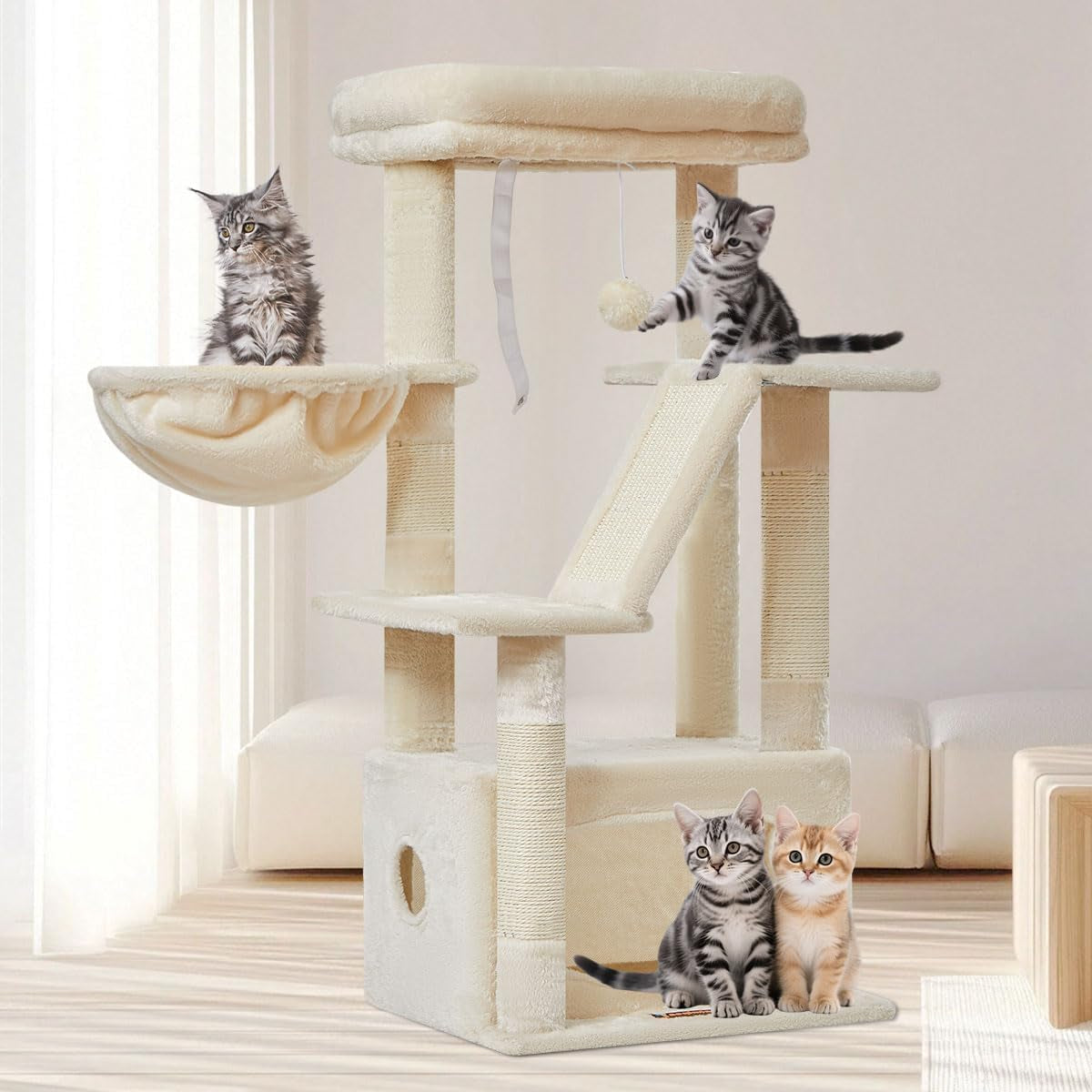 38-Inch Cat Tree for Cats | Kittens