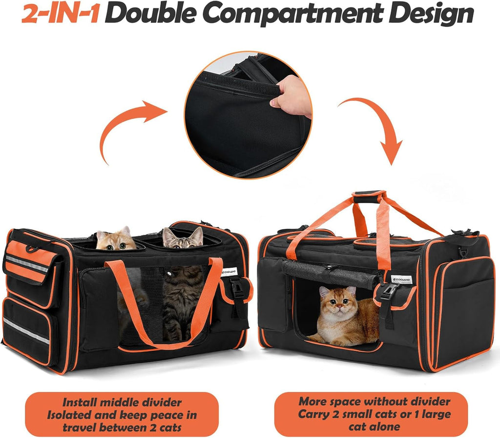 Expandable Travel Carrier for Cats