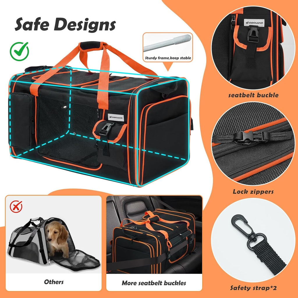 Expandable Travel Carrier for Cats