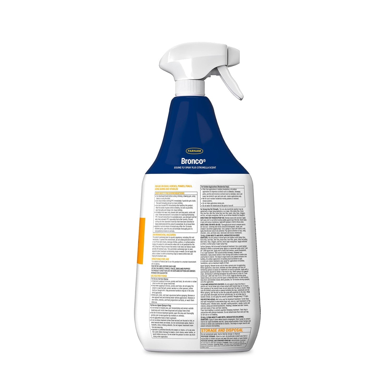 Bronco Equine Fly Spray