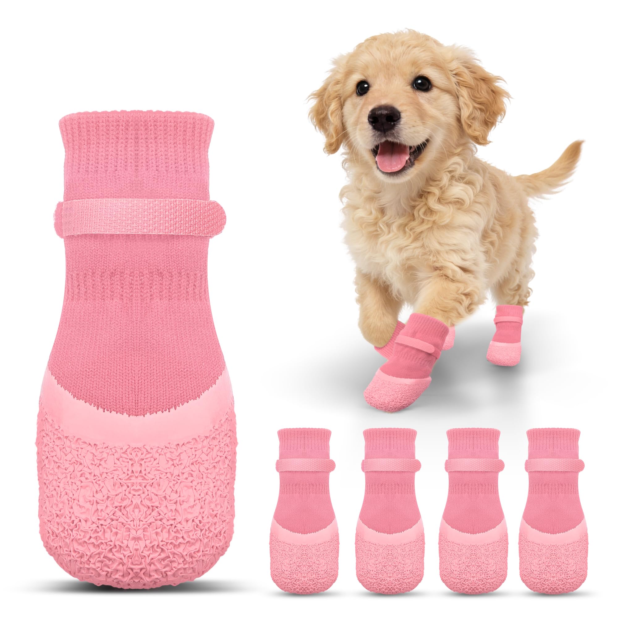 Anti Slip Dog Socks