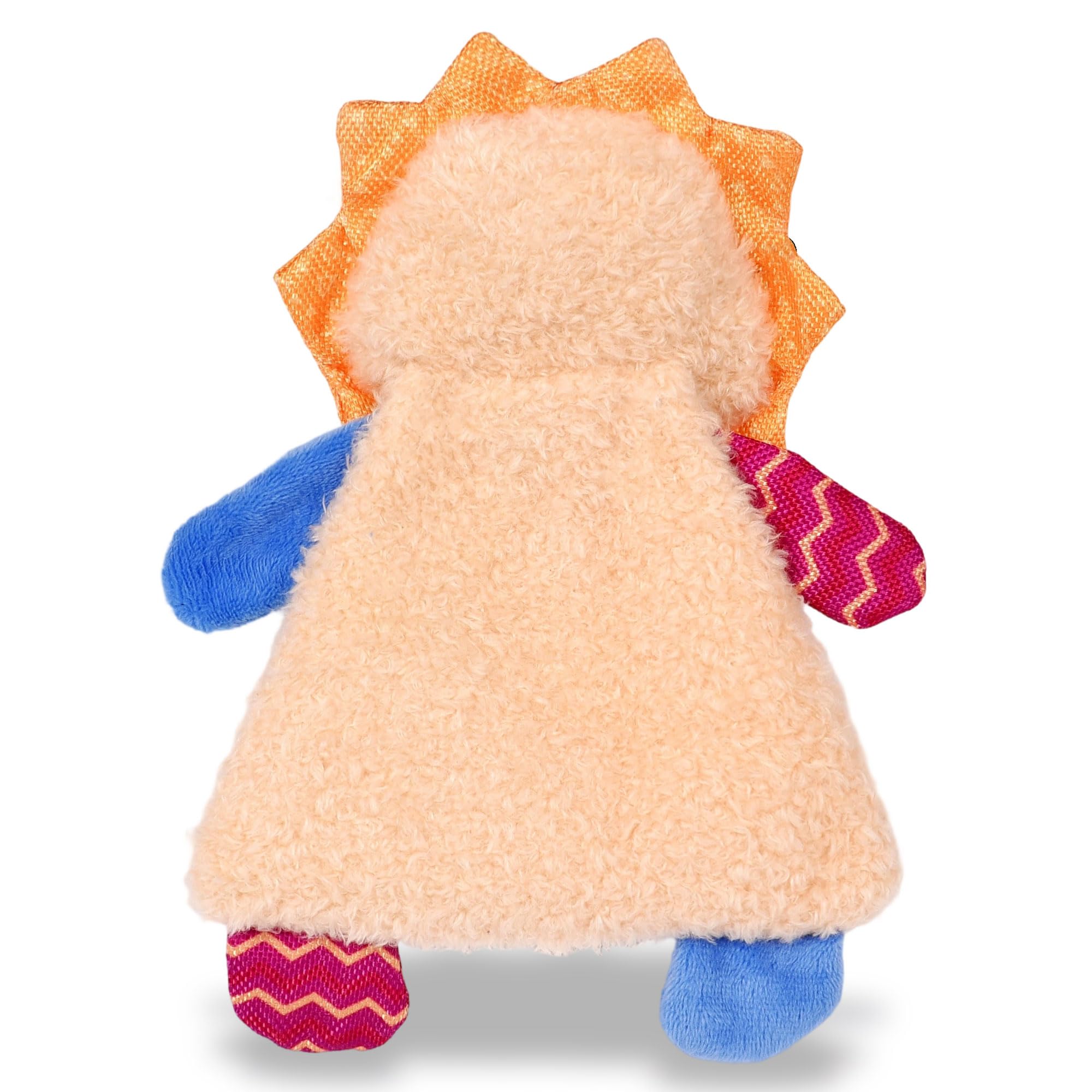 Crinkle Paper Dog Toy With Dual Squeakers