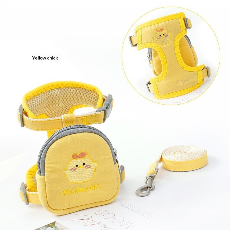 Small Dog Harness & Leash