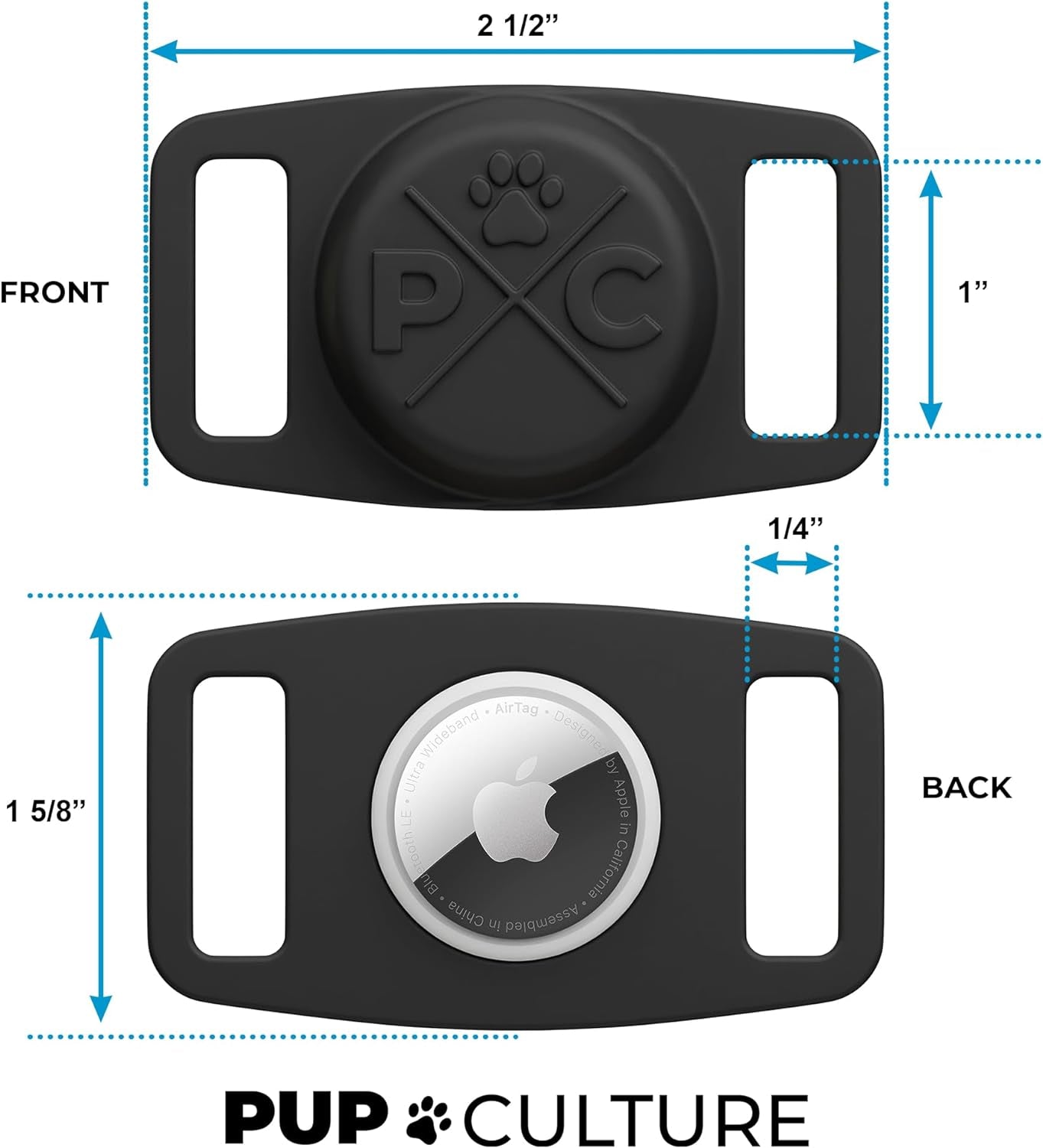 Airtag Holder for Dog Collar