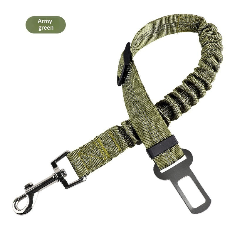 Extendable And Retractable Shock-absorbing Dog Leash