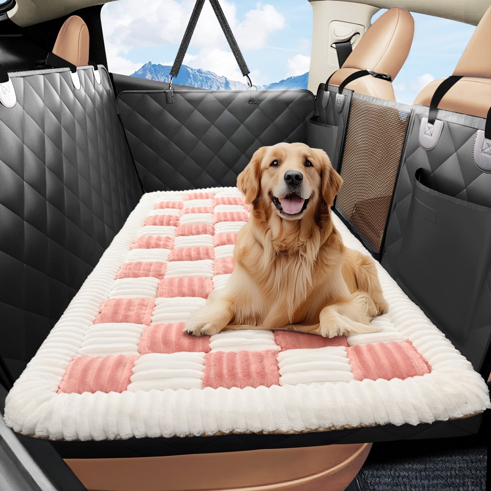 Washable Non-slip Dog Mat for Car