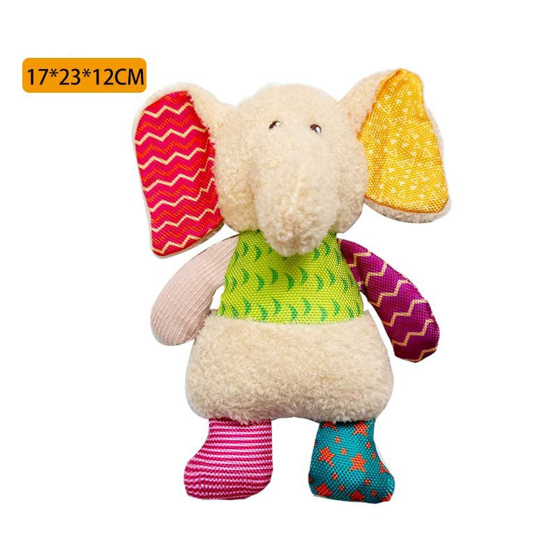 Squeaky Stuffed w/ Crinkle Paper Dog Toy