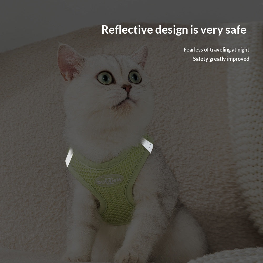 Adjustable Cat Harness And Leash