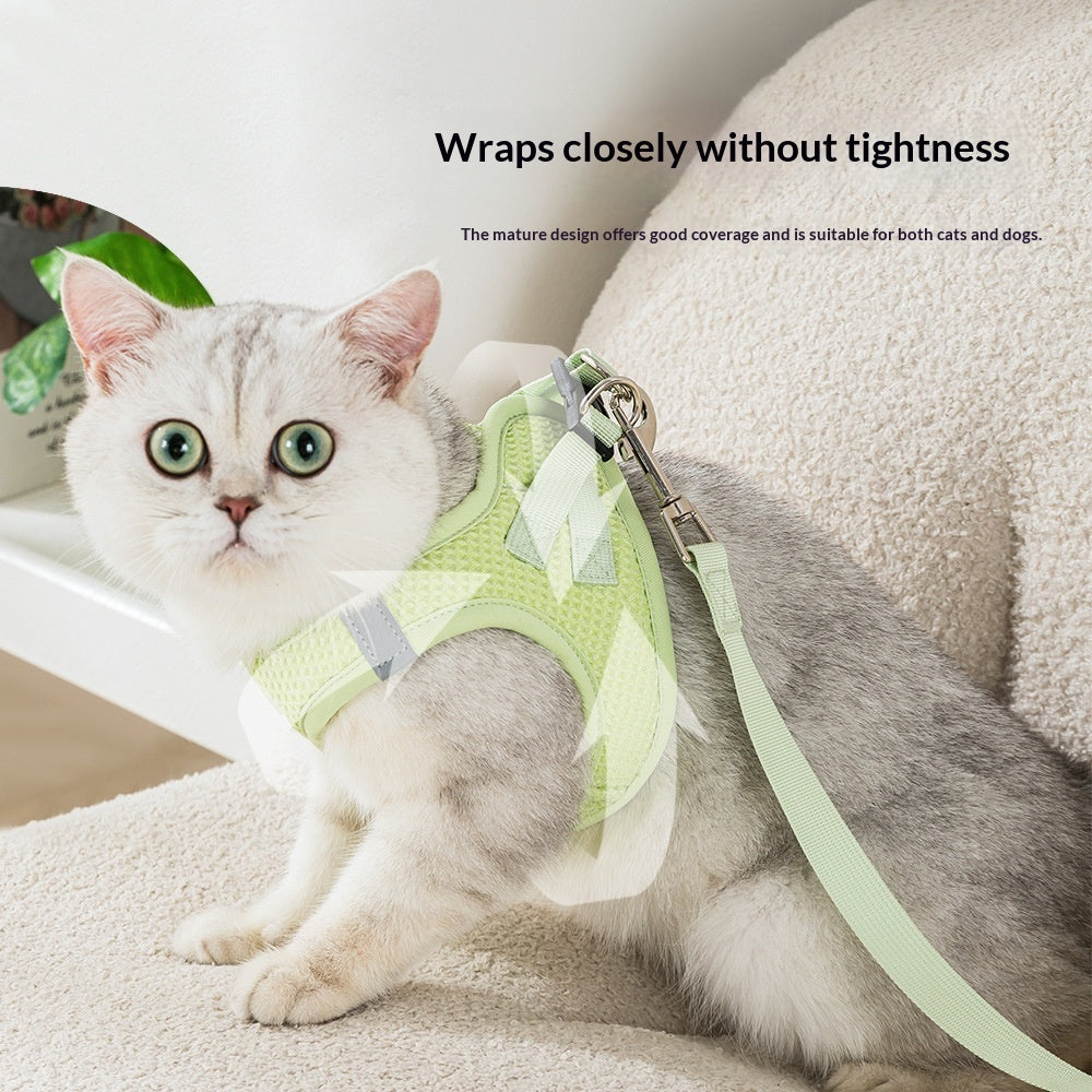Adjustable Cat Harness And Leash