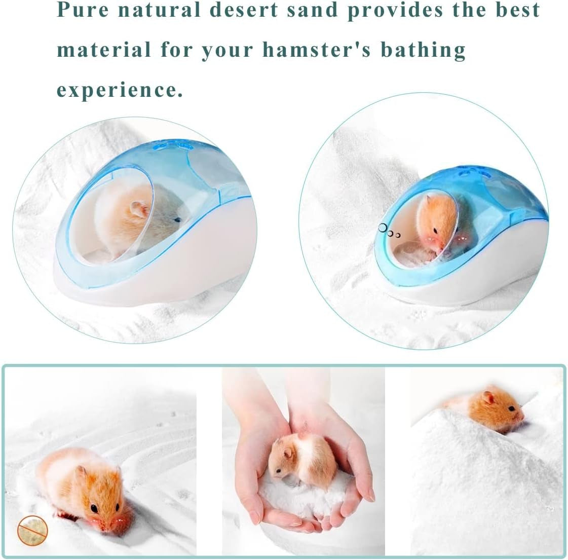 Bath Sand for Hamsters / 3lb