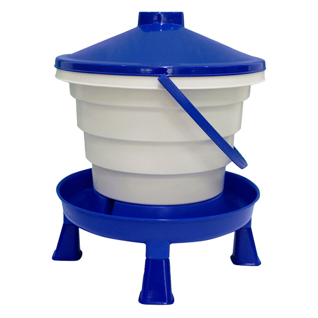 Elevated Bucket Drinker with Legs for Poultry, Waterfowl  & Game Birds