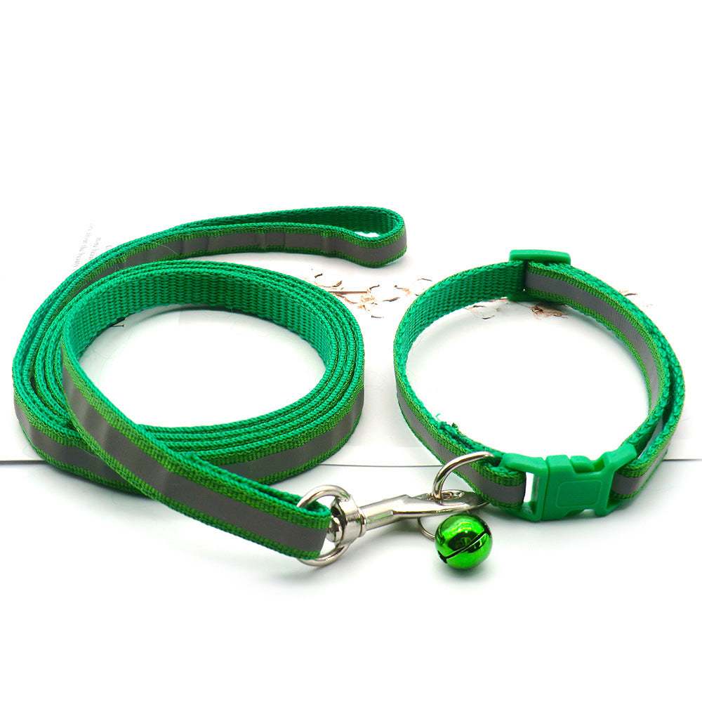 Cloth Leash With Reflective Strip For Dogs