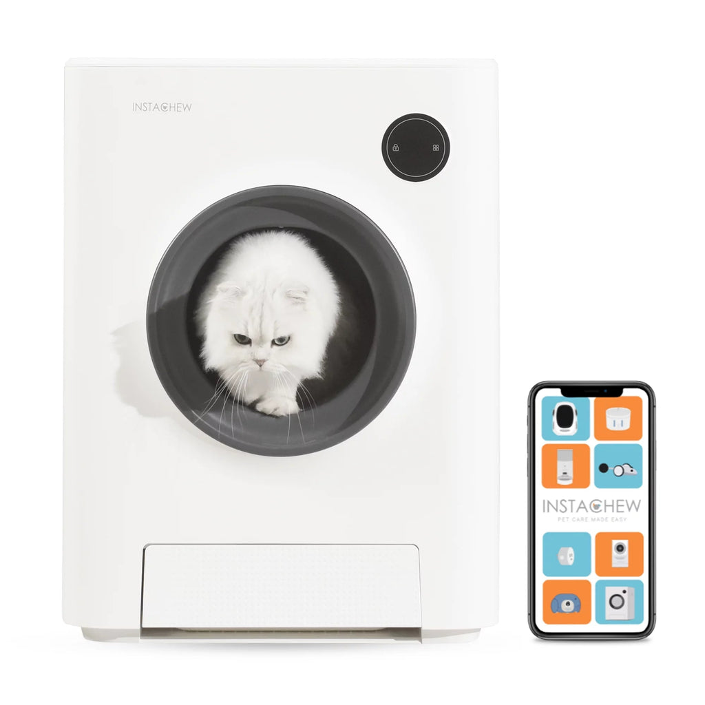 Self-Cleaning Cat Litter Box  with app control ! 🐱✨