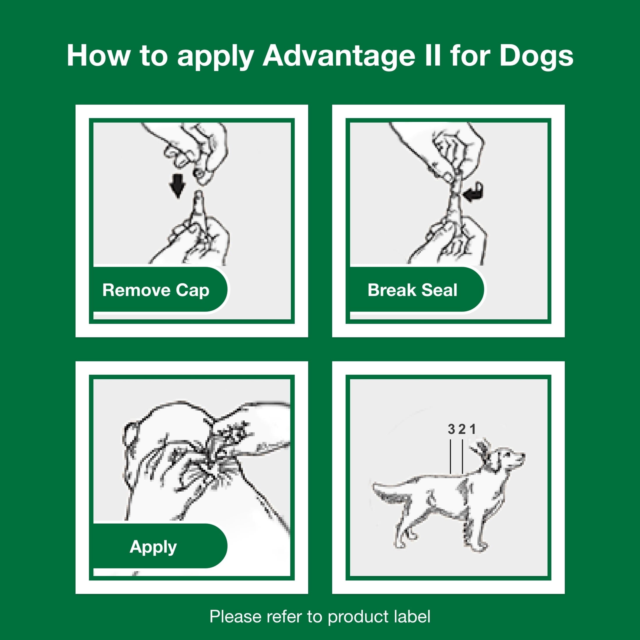 Vet-Recommended Flea Prevention for XL Dogs 55 Lbs+,
